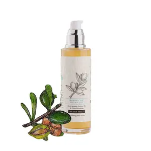 ความลับความงามที่ไม่มีเวลา น้ํามันผม Argan โมร็อกโก ไม่อัดไขมันและปรับสภาพธรรมชาติ ต่อต้านผมร่วงและบําบัดหนังศีรษะ น้ํามันผม