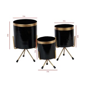 Maceta de Metal Duradera de Excelente Calidad para Decoración del Hogar y Jardín, Ecológica, Disponible para Venta al por Mayor - Product Image 4