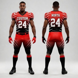 Uniforme de football entièrement sublimé, poids lourd, avec tissu extensible et impression résistante à la décoloration - Product Image 5