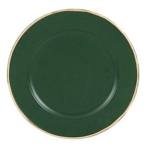 Plato de Presentación de Metal Esmaltado Hecho a Mano, Bandeja Redonda Blanca con Puntos para Comidas Elegantes, Suministro de Vajilla Decorativa al por Mayor - Product Image 4