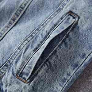 Premium Style <b>Men</b> Denim <b>Jacket</b> Casual Slim <b>Long</b> Sleeve Jean <b>Jacket</b> With Multi Pocket Fashion Outdoor Causal Classic <b>Jackets</b> - Product Image 4