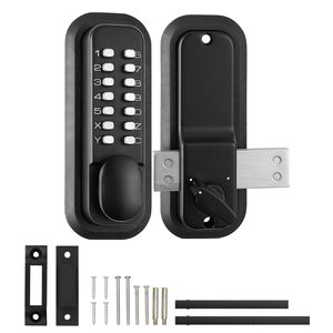Serratura Meccanica a Codice per Esterni con Tastierino a 14 Cifre, Impermeabile, Montaggio a Superficie in Zinco, Senza Chiave - Product Image 1