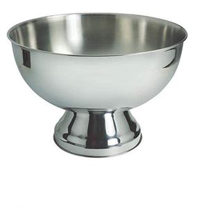 Large Stainless Steel Punch Bowl Heavy Duty Beverage Serving Bowl for Parties Weddings Events Ice <b>Drink</b> Wine <b>Cooler</b> Wholesale - Product Image 2