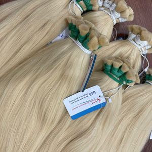 Extensiones de Cabello Vietnamita al Por Mayor de Primera Calidad, Cabello Humano Natural Liso, Color Oscuro a Claro, Listo para Enviar - Product Image 1