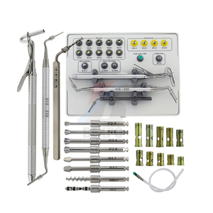 Kit de Elevación de Seno para Implantes Dentales, Juego de Instrumentos Hidráulicos para Elevación de Seno con Escariadores S, Tapones y Separadores de Hueso, Herramientas Quirúrgicas - Product Image 1