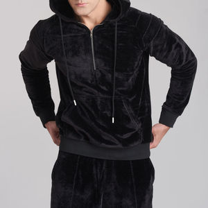 Conjunto Deportivo de Terciopelo de Lujo para Hombre, 100% Algodón, Ropa Deportiva Informal de Invierno, Proveedor Mayorista - Product Image 5