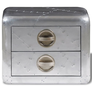 ตู้ข้างเตียงอะลูมิเนียมสไตล์อินเดียสมัยใหม่ ทนทาน เหมาะสำหรับห้องนอน โรงแรม ผลิตโดย MARWAR EXPORTS - Product Image 1