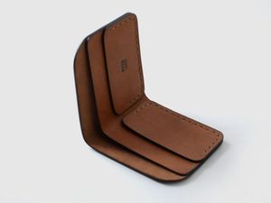 <b>RFID</b> <b>Blocking</b> Leather Business Card <b>Wallet</b> - Product Image 2