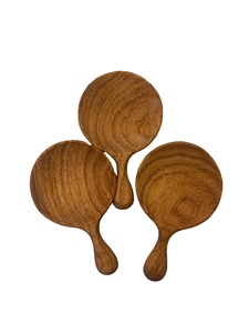 ทัพพีรูปดอกทานตะวัน ด้ามไม้ สำหรับทอดและกรองอาหาร ขายส่งจากเวียดนาม - Product Image 2