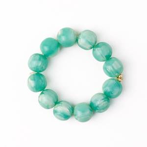 Wholesale Handmade Oval Shape <b>Resin</b> Beads Bracelet Necklace Accessories Custom Colorful Jewelry Making Craft - Product Image 6