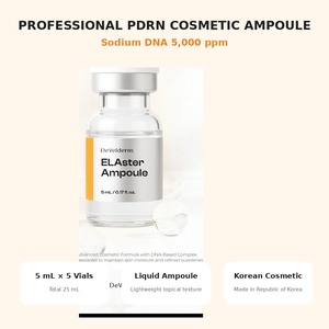 Suero en Ampollas con Ácido Hialurónico PDRN 5000 PPM, 5 mL X 5 Viales, Hidratación Facial, Luminosidad y Confort - Product Image 2