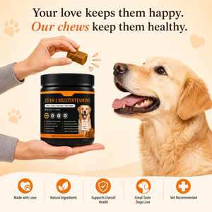 Premium Multivitamin Chews for Dogs and Cats Natural Pet Supplements Daily Vitamins for Immune Joint Skin Coat Digestive Support - Product Image 6