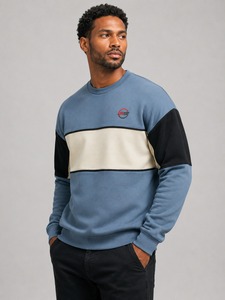 Sweat-shirt vintage délavé, col rond oversize, manches longues pour homme, pull en molleton doux, style décontracté, streetwear, athlétique, gym, mode - Product Image 3