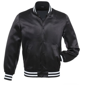 Chaquetas de Cuero para Mujer con Diseños Personalizados al por Mayor, Chaqueta Varsity Lettermen para Hombre y Mujer, Chaquetas Varsity Lisas sin Estampado - Product Image 4