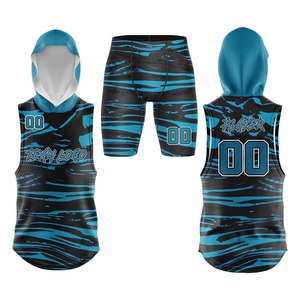 High Quality Custom 7v7 Football Uniform Set Personalized Sublimated Jersey <b>Shorts</b> for Schools Clubs and Tournament Teams - Product Image 3