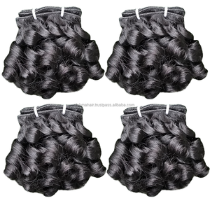 FUMI สำหรับผมต่อแบบ Double Drawn สี 1B ผมแท้ของคนอินโดนีเซีย 100% Remy สีดำธรรมชาติแบบตรง - Product Image 6