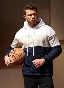 เสื้อฮู้ดดี้พรีเมียมสำหรับผู้ชาย ผ้าฝ้ายฟลีซ 100% เป็นมิตรกับสิ่งแวดล้อม ระบายอากาศได้ดี แห้งเร็ว รับสกรีนลายปัก สวมใส่สบาย เหมาะสำหรับออกกำลังกาย - Product Image 5