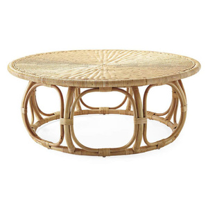 Console en rotin de haute qualité pour la décoration du salon, console d'entrée festonnée en rotin, fabrication artisanale, OEM personnalisé, Vietnam - Product Image 3