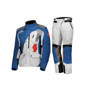 Combinaison de moto noire pour homme, manches longues, coupe-vent, respirante, colorée, vêtements de course FIT FRONT INDUSTRIES FF-MU-01 - Product Image 3