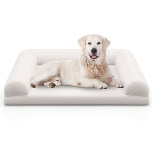 Cuccia XL in Memory Foam per Animali Domestici con Rivestimento Rimovibile e Lavabile, Letto Quadrato Moderno per Gatti e Cani da Interno - Product Image 4