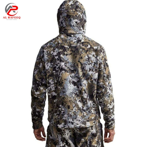 Sweat à capuche d'hiver pour homme, qualité supérieure, logo personnalisé, polaire, coupe-vent, coton, polyester, tactique, bonnes coutures - Product Image 3