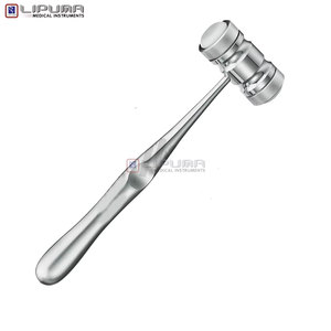 Mead Manual Surgical Orthopedic Instrument with Interchangeable Hammer <b>Plastic</b> <b>Disc</b> Mallet Inserts Safety Standard Compliant MOL - Product Image 2