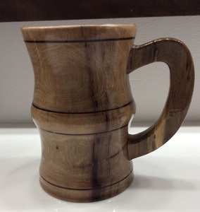 Rustic Wooden Coffee Mug Handmade Natural Solid Wood Cup Eco Friendly Drinkware for Tea Coffee Juice Serving - Product Image 4