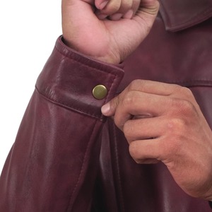 High Quality <b>Mens</b> <b>Leather</b> <b>Jacket</b> Premium Genuine <b>Leather</b> Modern Fashion Comfortable Outdoor Lifestyle - Product Image 4