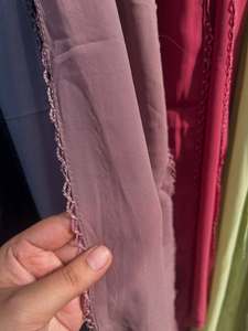 Luxury Woven <b>Scarf</b> Fabric Cotton Polyester Viscose Blend Designer Neckwear Textile Private Label OEM ODM Wholesale Manufacturer - Product Image 6