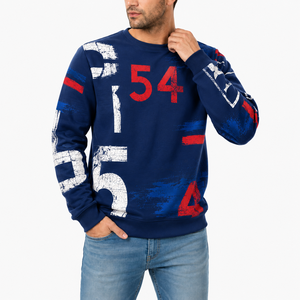 Sudaderas de Invierno para Hombre en Oferta, Personalizadas en Diferentes Colores Básicos, 100% Algodón, Felpa Transpirable, Teñido Liso, Estilo Vintage - Product Image 3