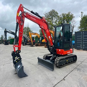 Mini-excavatrice Kubota KX060-5 abordable à vendre à prix réduit, petite excavatrice aux performances fiables pour la construction - Product Image 1