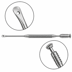 Elevador de succión para septum Gorney de alta calidad - Recto, tamaño: 3.0 mm de ancho, longitud total (21.0 cm) por Sevetlana Industry - Product Image 3