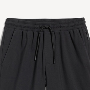 Men's Eco-Friendly Anti-Wrinkle Quick Dry Breathable Solid Front Logo 100% Cotton <b>Fleece</b> <b>Shorts</b> with Pockets Casual Sports - Product Image 5