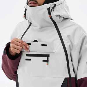Chaqueta de Montaña con Capucha para Hombre, Personalizada, Abrigo Cálido para Deportes al Aire Libre, Chaqueta de Esquí, Ropa de Nieve, Impermeable, Transpirable y Resistente al Viento - Product Image 4