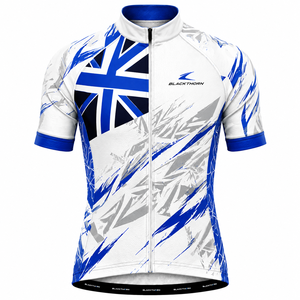 Maillot de Ciclismo con Diseño Sublimado Resistente al Viento, Elástico en Cuatro Direcciones, Impresión Digital, Diseño Personalizado para Equipos, Largo Frontal para Hombre - Product Image 6