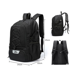 Sacs de basketball en nylon 1680D avec fermeture éclair, légers, personnalisables, design unique, 50-70L, vente chaude, prix bas - Product Image 1