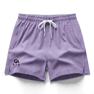<b>GYM</b> Active Men's Vintage Anti-Wrinkle Canvas Mid Waist Board <b>Shorts</b> with Zipper Fly and Pockets Unisex - Product Image 5