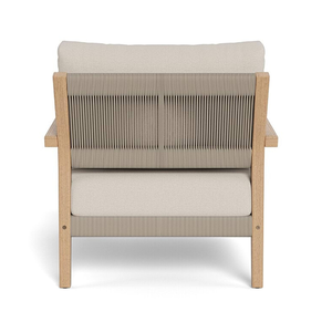 Wholesale Price Product Outdoor Teak Lounge Chair <b>Sofa</b> with Weather Resistant <b>Material</b> For Home Garden Furniture - Product Image 4