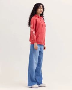 Sudadera Informal para Mujer, Color Sólido, 300 Gramos, Tejida, 100% Algodón, MOQ Bajo, Venta al Por Mayor, Mejor Calidad - Product Image 3