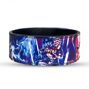 เข็มขัดยกน้ำหนักหนังวัวแท้ 10 มม. ระบายอากาศได้ดี ลายอนิเมะอัลตร้าอินสติงค์ โกคู สำหรับมืออาชีพ ป้องกันการบาดเจ็บ เหมาะสำหรับทุกเพศ - Product Image 2