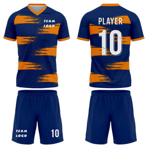 Uniforme de Fútbol Personalizado Profesional con Logotipo Personalizado, Unisex, de Alta Calidad, Ligero, Sólido, Transpirable y de Secado Rápido - Product Image 4