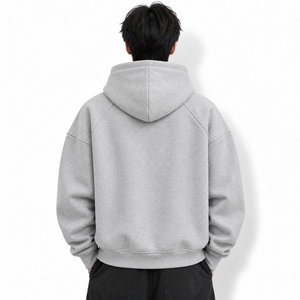 <b>Men</b> Fleece <b>Oversize</b> <b>Hoodie</b> Offers Warm Fabric Relaxed Comfort And Durable Construction <b>For</b> Winter Leisure And Outdoor Wear - Product Image 4