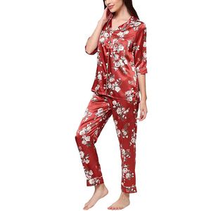 Ensemble de pyjama thermique respirant à manches longues pour femmes, tendance et très vendu, 100% coton velours, automne, Pakistan - Product Image 1