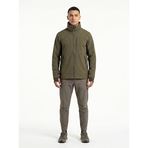 <b>Men's</b> 3L Stretch Nylon Techwear Hardshell <b>Jacket</b> Urban Waterproof Streetwear OEM Custom Label XS Size <b>Smart</b> Casual Fashionable - Product Image 1