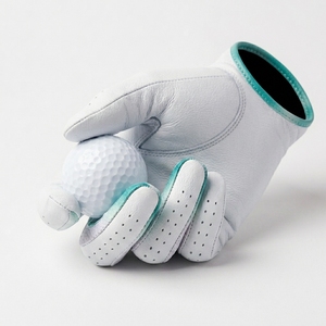 ถุงมือหนังแกะ Cabretta สำหรับตีกอล์ฟมือซ้าย ลายเส้นประณีต สัมผัสนุ่ม รับผลิตแบบ OEM ODM แบรนด์ส่วนตัว - Product Image 4