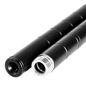 ชั้นวางของเหนือเครื่องซักผ้า/เครื่องอบผ้าแบบปรับได้ 6 ชั้น 2 แถว พร้อมราวแขวนและตะขอ ชั้นวางเครื่องซักผ้าสองแถว - Product Image 5