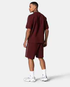 Camiseta Unisex de Algodón 100% de 220 g/m² para Hombre, Estilo Urbano Holgado, Transpirable, Anti-Pilling, con Ribete de Línea y Patrón Sólido en Contraste - Product Image 1