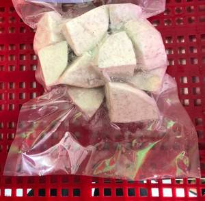 Taro Congelado de Alta Calidad - Limpio, Cortado y Listo para Cocinar - Product Image 1