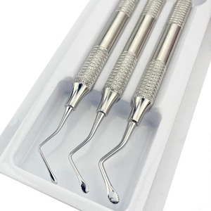 Instrumentos Quirúrgicos BAFA, Excavador Dental, Cuchara Endo, Instrumentos de Doble Extremo, Acero Inoxidable, Empuñadura Ergonómica, 6 Posiciones de Mandíbula - Product Image 1
