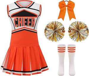 Uniformes de porristas personalizados al por mayor con servicio OEM para niños y adultos, impresión por sublimación, tela de spandex/poliéster - Product Image 2